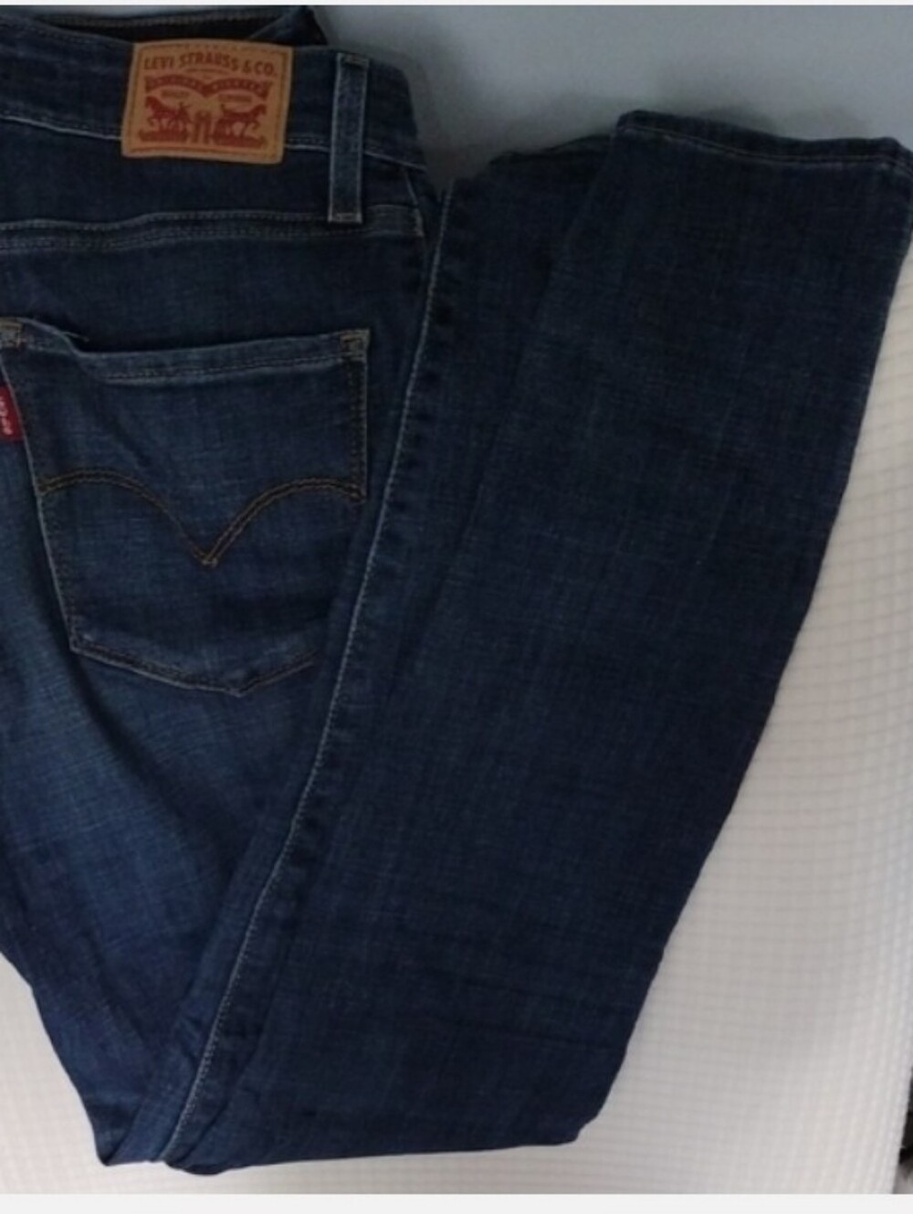 Women’s Levi 721 High Rise Skinny Blue Denim Jeans